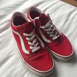 Red Vans